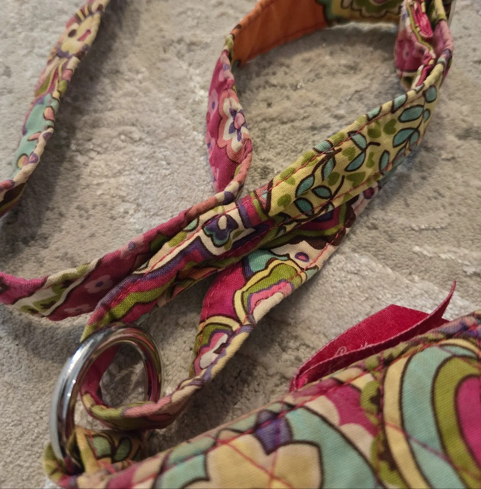 Vera Bradley Floral Pink Crossbody Bag